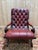 English Chesterfield Slipper Armchair in Tufted Leather For Sale - Image 5 of 8
