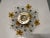 Gold Murano Glass Flower Flushmount, 1960s For Sale - Image 8 of 9