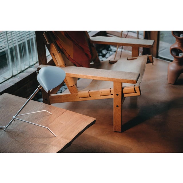 Not Yet Made - Made To Order Serge Mouille 'Lampe Tripode' Table Lamp in White For Sale - Image 5 of 12