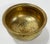 Vintage Hammered Brass Pedestal Bowl For Sale - Image 4 of 8