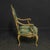 A stunningly beautiful mid 19th century French open armchair of Imposing proportions. Finished in it's original cream...