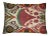 Circa 1900 Antique Ikat Tapestry Pillow For Sale