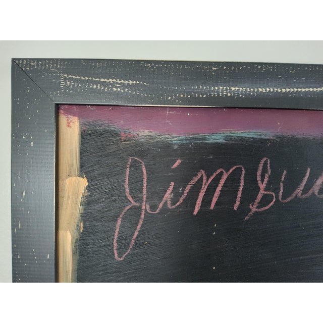 Jimmy Lee Sudduth Folk Art Landscape Painting of Tractor and Barn For Sale - Image 10 of 18