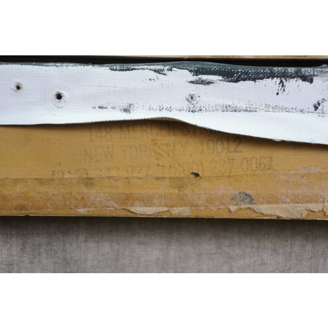 Late 20th Century Harry McCormick "Boerum Hill Cafe" Brooklyn Inn Bar Oil Painting Gold Leaf 43" For Sale - Image 12 of 13