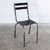 French Artprog Sky Black Metal Stacking Outdoor Chair from Tolix, 1950s For Sale - Image 9 of 13