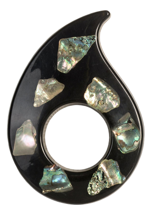 Vintage Marine Opal Paperweight by Crystal Craft, Australia, 1970s