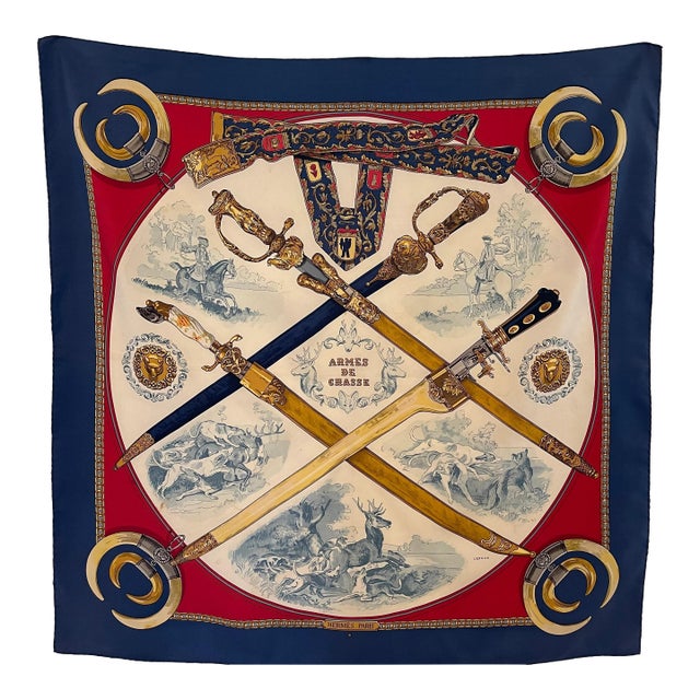 Hermès Armes De Chasse 1970 Ledoux Philippe For Sale