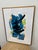 Design Plus Gallery presents the Original Acrylic Painting Blue Swoosh by Isabel Wyatt. The artwork is an architectural...