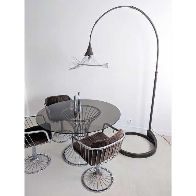 Space Age Dining Set attributed to Tacke, 1970s, Set of 4 For Sale - Image 11 of 13