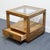 Wood Drexel Heritage Woodbriar Collection Pecan Rustic European 26" Square Accent End Table W. Glass Top 988-342 For Sale - Image 7 of 14