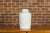 Mid 20th Century White Porcelain Asian Lidded Jar with Scrolling Foliage Motifs For Sale - Image 5 of 12