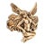 Winged Fairy Ring Vintage 14k Yellow Gold Nymph Sz 5 Ethereal Fine Jewelry For Sale