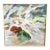 Vintage Modern Frances Roberta Malovos Acrylic Collage 3’ Framed Painting MCM Signed For Sale