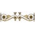 Gold Large Golden Appliques with Flowers and Scrolls Arms for Votive Lamps, 1700, Set of 2 For Sale - Image 8 of 8