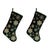 Kenneth Ludwig Chicago Velvet Snowflake Christmas Stocking 19.5"H For Sale - Image 4 of 4