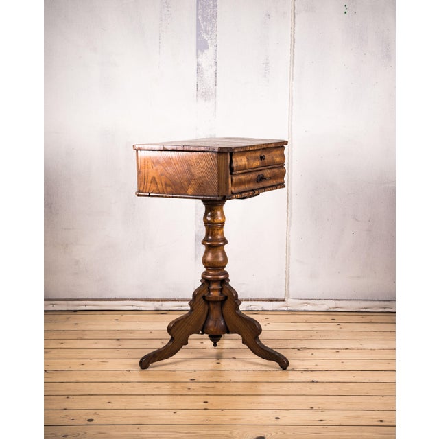 Sewing Box with Drawers, 1900s For Sale - Image 4 of 17