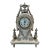 19th Century Wood Mantle Clock For Sale