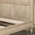 Antique Country French Louis XVI Stripped Oak Full-Size Bed For Sale - Image 10 of 18