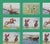 Fabulous suite of (13) sporting cards depicting cricket, polo, foxhunting, crew, & motorboat racing!~