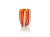 Transitional Pesaro Stripe Glasses - Orange, Set of 4 For Sale - Image 3 of 4