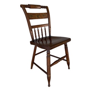 (A) Hitchcock Riverton Harvest Maple Inn Chair For Sale