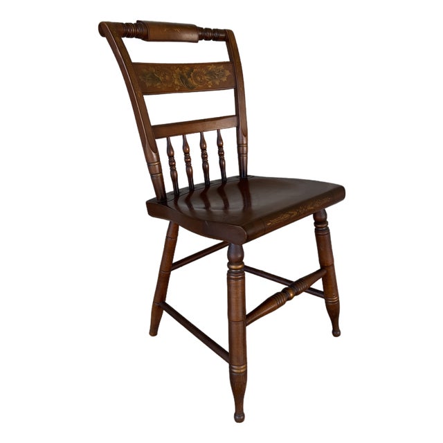 (A) Hitchcock Riverton Harvest Maple Inn Chair For Sale