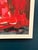 Mid-Century Modern Rune Pettersson, Abstract Composition in Red, 1950s, Oil on Panel, Framed For Sale - Image 3 of 18