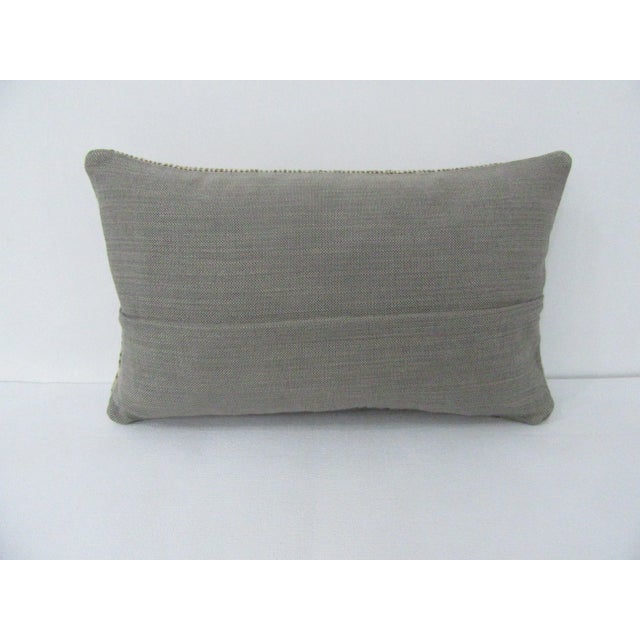 Mid-Century Modern Worn Decorative Pillow Cover For Sale - Image 3 of 4