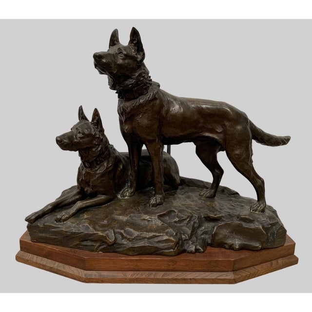 J.Joire for Susse Fres, Sculpture Group, 1920s-1940s, Bronze For Sale - Image 11 of 13