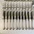 1970s Vintage Traditional Hollywood Regency Silver Plate Flatware - Set of 71 For Sale - Image 4 of 18