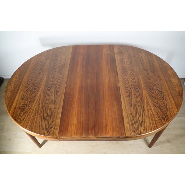 Danish Extendable Table in Rosewood by Harry Ostergaard for Randers Møbelfabrik, 1960 For Sale - Image 10 of 18