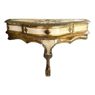 19th Century Florentine Floating Console For Sale