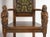 19th Century Neo-Renaissance Armchairs, 1860s For Sale - Image 3 of 10