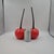 Richard "Dick" Huss Art Glass Large Handblown Cherry Sculptures Set of 2 For Sale - Image 16 of 17