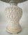 Vintage Wicker Table Lamp For Sale - Image 4 of 5