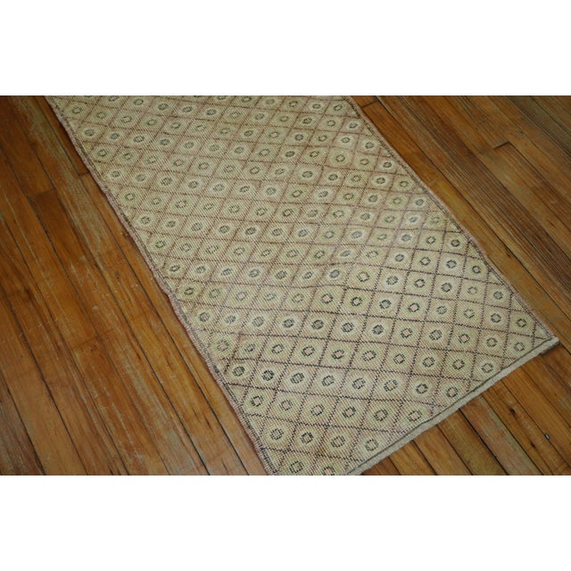 Industrial Feminine Turkish Deco Runner, 2'3'' X 7' For Sale - Image 3 of 8