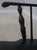 Set of 8 Black Crackle Painted Finish Windsor Dining Room Chairs For Sale - Image 9 of 18