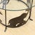 Mid-Century Modern Vintage Wrought Iron SideTable With Safari Animal Silhouette For Sale - Image 3 of 6