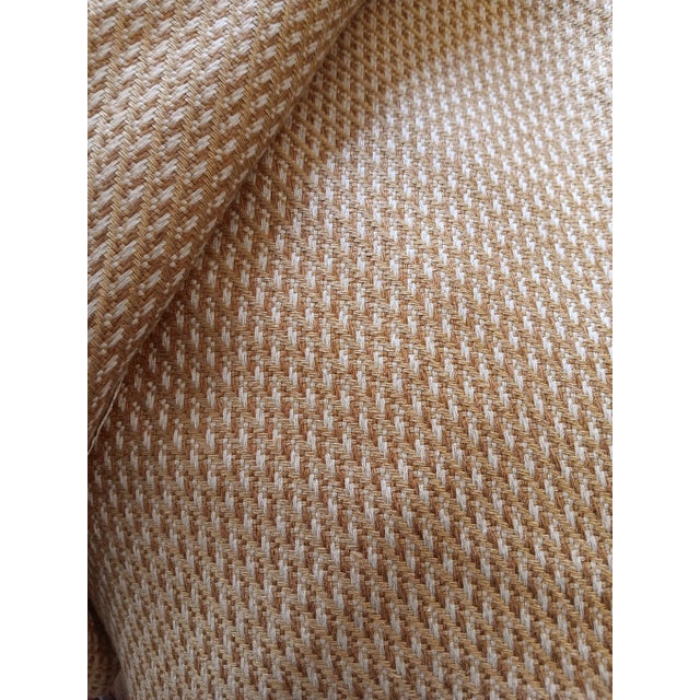 2000 - 2009 Gold Imported Soft Boucle Chanel Style Fabric- 45" X54"y For Sale - Image 5 of 9