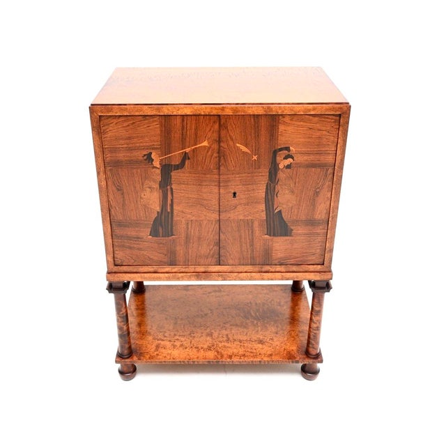 1930s Art Deco Swedish Cabinet, 1930s For Sale - Image 5 of 13