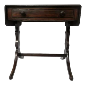 English Mahogany Sofa Table c 1860