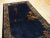Art Deco 1920s Blue Navy Vase Floral Antique Chinese Art Deco Carpet 5' X 7'7" Knotted Wool Rug For Sale - Image 3 of 13