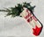 1960s American Star Quilt Christmas Stockings, Set of 3 For Sale - Image 6 of 18