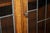 Brown Antique English Astral Glazed Display Cabinet from Roberts, 1900s For Sale - Image 8 of 18
