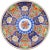 Vintage Gold Imari Plate With Floral Motif For Sale In New York - Image 6 of 6