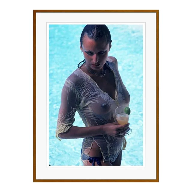 Haiti Holiday 1981 by Slim Aarons Brown Framed C-Print For Sale