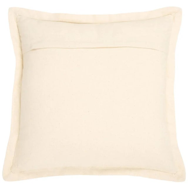 Introducing the Jordy 18 " x 18 Camel Natural Cotton Pillow, a cozy addition to any living space. This pillow's calming...