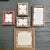 Wood Vintage Collection of 5 Miniature Picture Frames-Set of 5 For Sale - Image 7 of 7