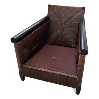 1990s John Hutton for Donghia Meruba Mahogany Listing For Sale