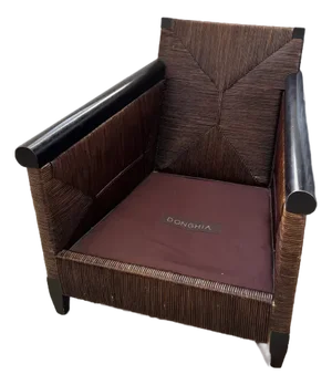 1990s John Hutton for Donghia Meruba Mahogany Listing
